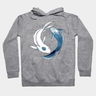 Koi fish yinyang Hoodie